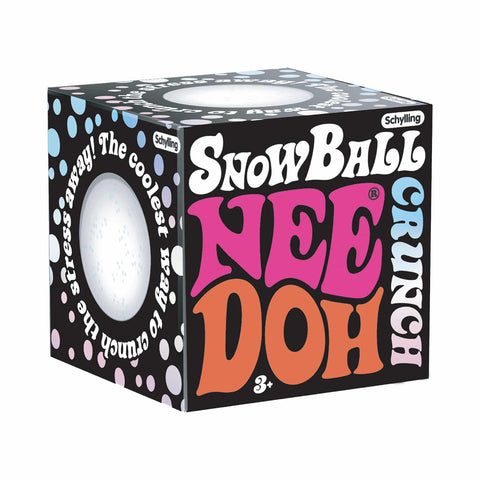 Snow Ball Crunch Nee Doh Stress Ball