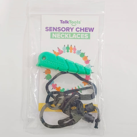 TalkTools Sensory Chew Necklace-Turret Shell(Tough/Green)