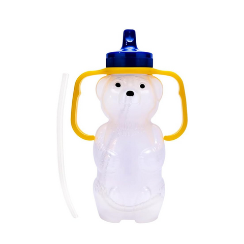 TalkTools Honey Bear Bottle with Flex Straw